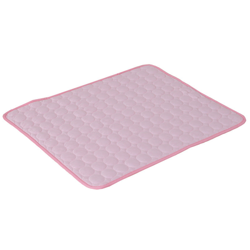 Ice Silk Cooling Pad for Pets; Summer Cooling Pad for Cats and Dogs; Pet Ice Silk Cooling Mat ; ool Comfort Pet Pad for Hot Summer Days