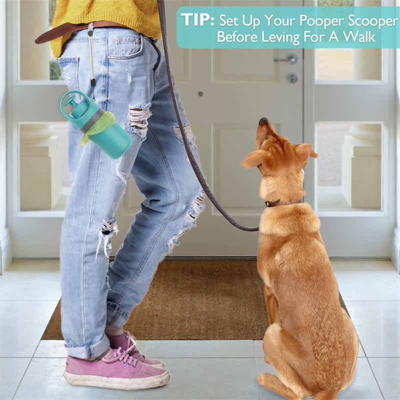 Dog Pooper Scooper;Portable Dog Poop Scooper;Pet Toilet Picker;Portable Dog Waste Scooper; Pet Poop Picker with Bag Dispenser