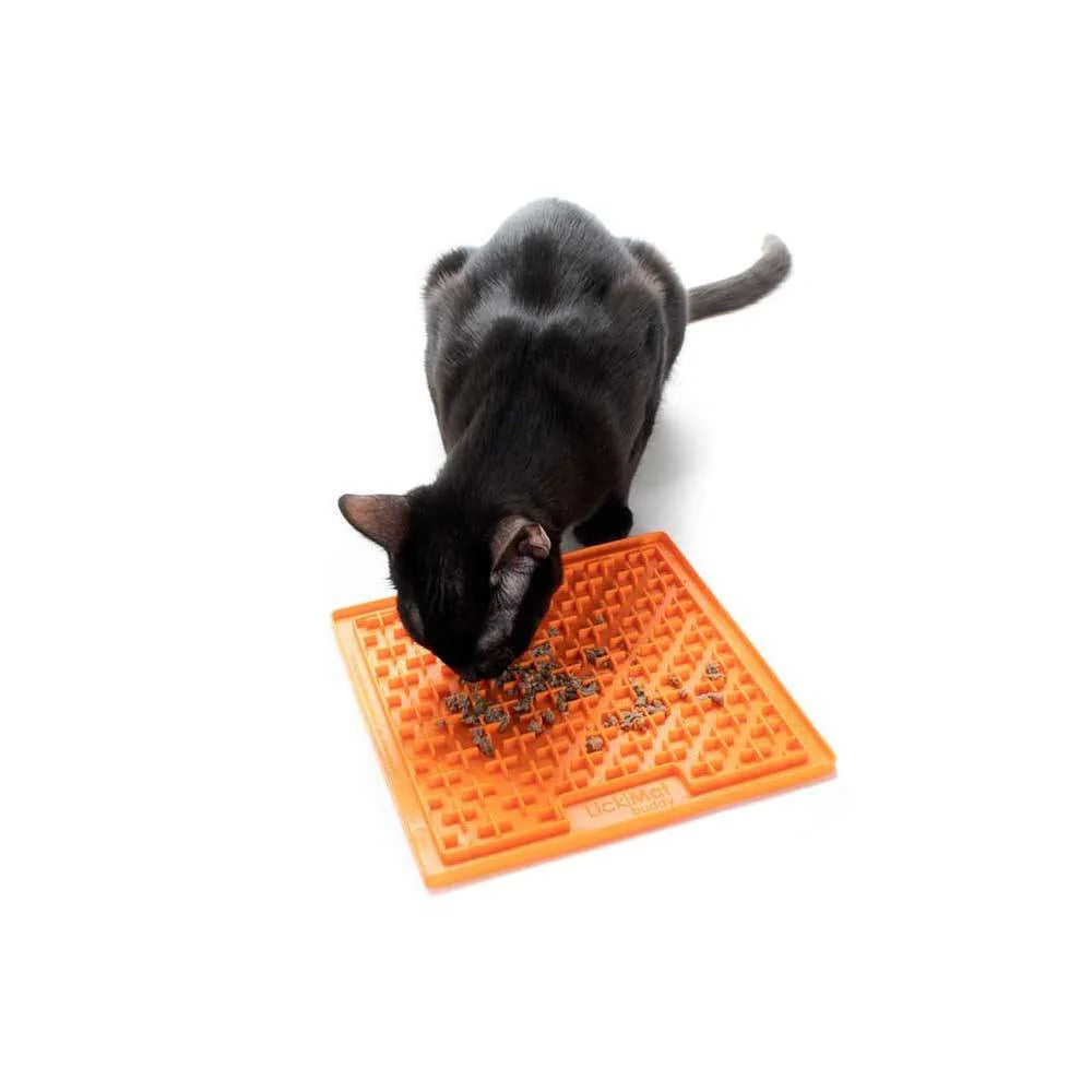 Mat for Pets; Lickimat Soother for Dogs & Cats; Slow Feeder for Pets; Treat and Calm Mat