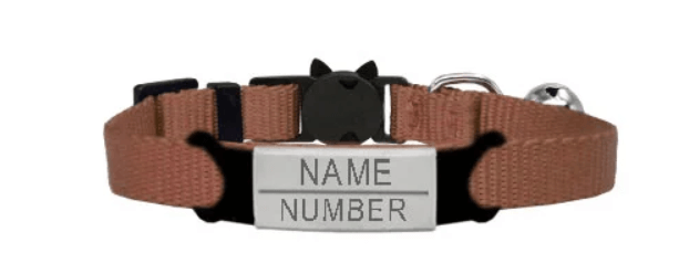 Cat Collar & ID Tag; Anti-Lost Pet Accessory; Anti-Lost Cat Accessories; Safety Bell & ID Tag