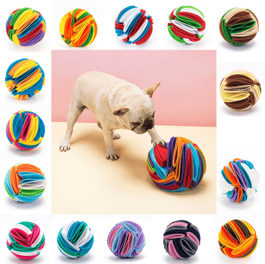 Dog Snuffle Ball Training Toys Feeding Intelligent