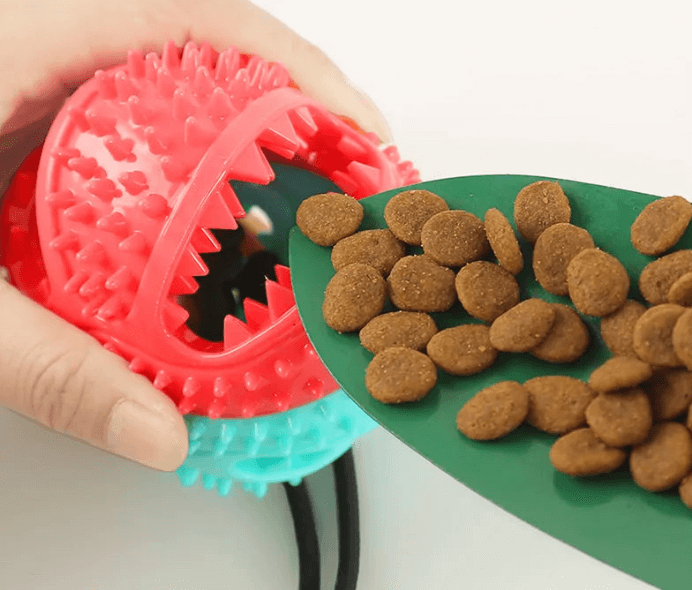 Slow Feeder Chew Toy with Suction Cup for Big Dogs