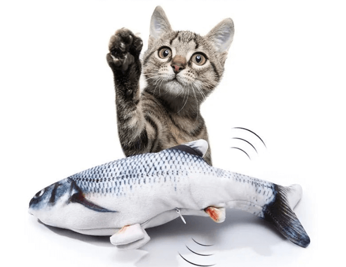 Electric Fish Toy for Cats & Dogs - USB Charging