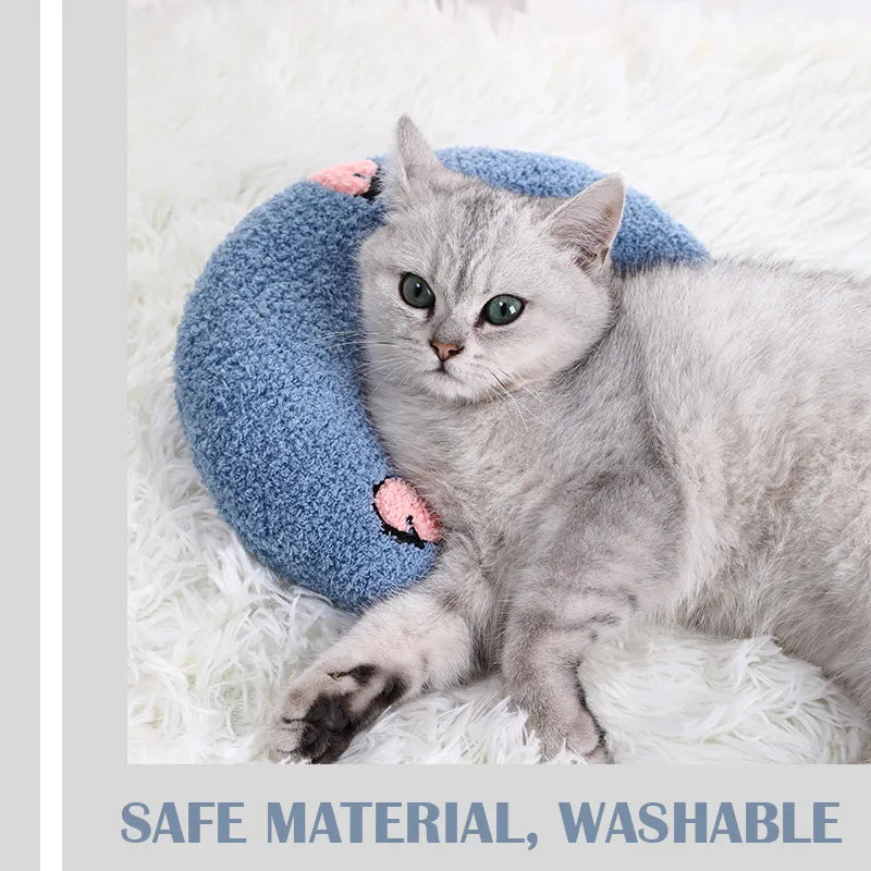 PetSnug: Stylish Cat & Dog Neck Pillow for Deep Sleep