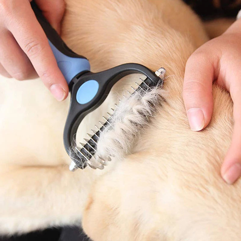 Pet Hair Remover; Dog and Cat Grooming; Pet Grooming Brush for Dogs; Brush for Dogs and Cats