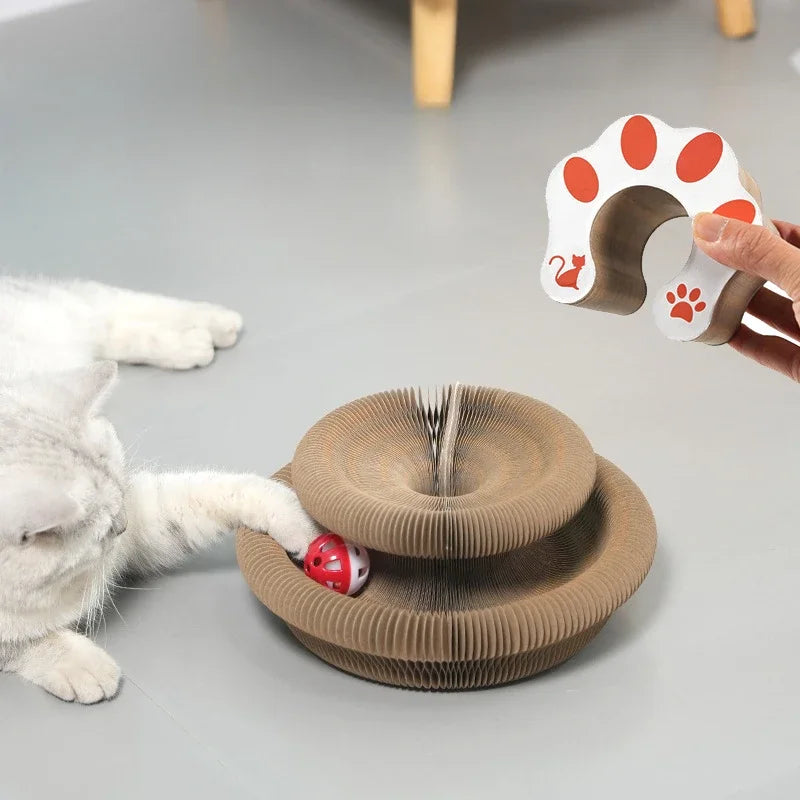 Cat Magnetic Collapsible Scratching Board