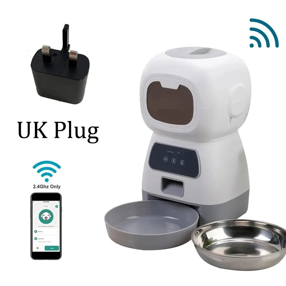 Smart Pet Feeder with Remote Control; Smart Pet Feeder; Intelligent Pet Feeder; Smart Pet Feeder