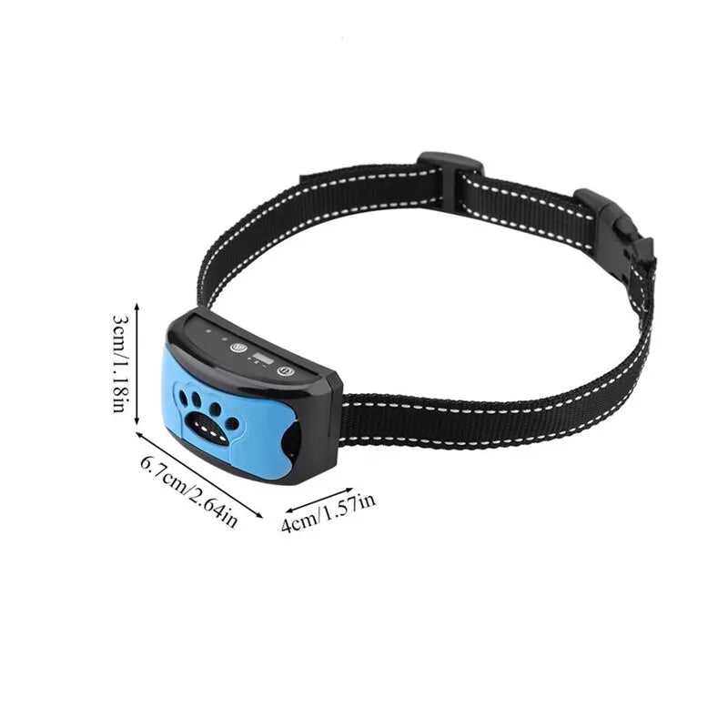 Vibration Anti-Bark Collar for Dogs; Dog Training Collar with Vibration; Anti-Barking Collar with Vibration