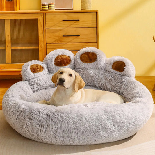 Pet Dog Sofa Beds for Small Dogs Warm Accessories Large Dog Bed Mat Pets Kennel Washable Plush Medium Basket Puppy Cats Supplies - Lara Clere