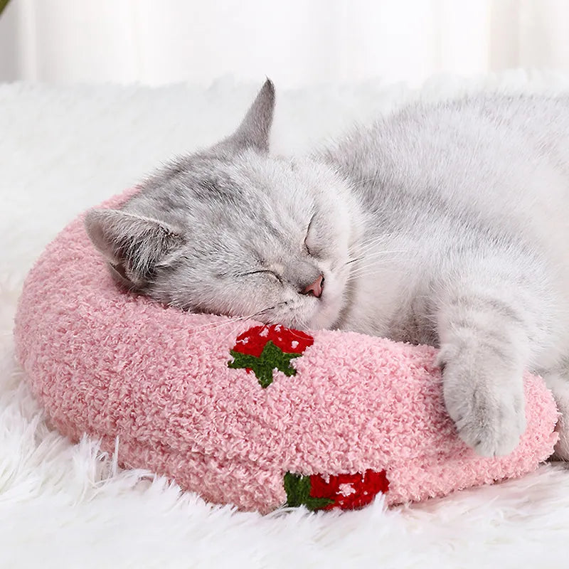 PetSnug: Stylish Cat & Dog Neck Pillow for Deep Sleep