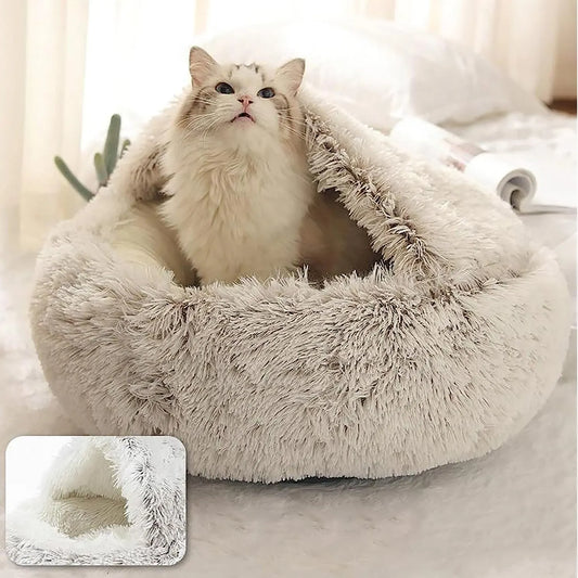 Warm 2-in-1 Pet Mattress and Nest Cave