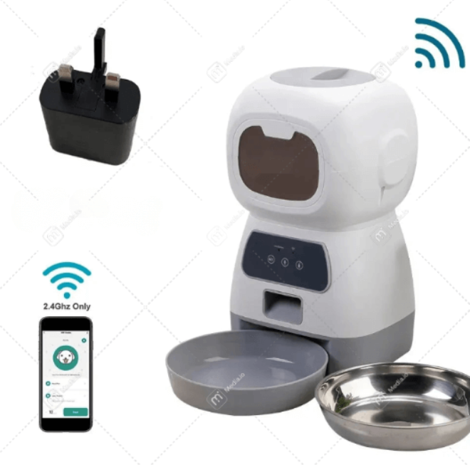 Smart Pet Feeder with Remote Control; Smart Pet Feeder; Intelligent Pet Feeder; Smart Pet Feeder