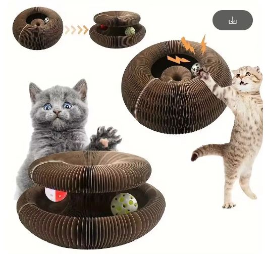 Cat Magnetic Collapsible Scratching Board