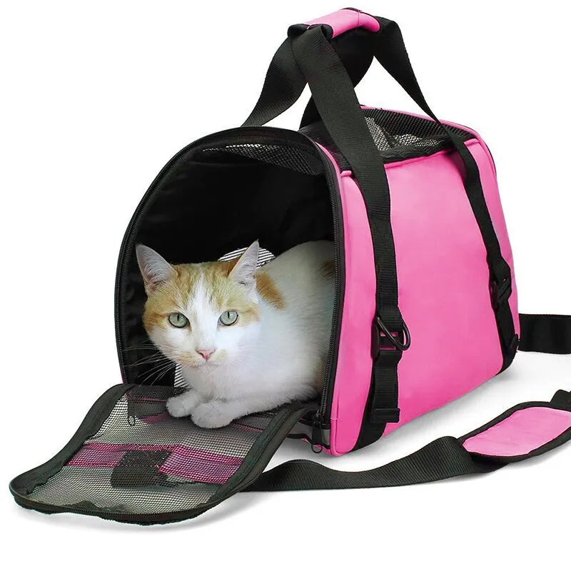 Pet Carrier for Cats and Dogs;Travel Bag for Pets; Pet Travel Carrier: Comfort at its Best