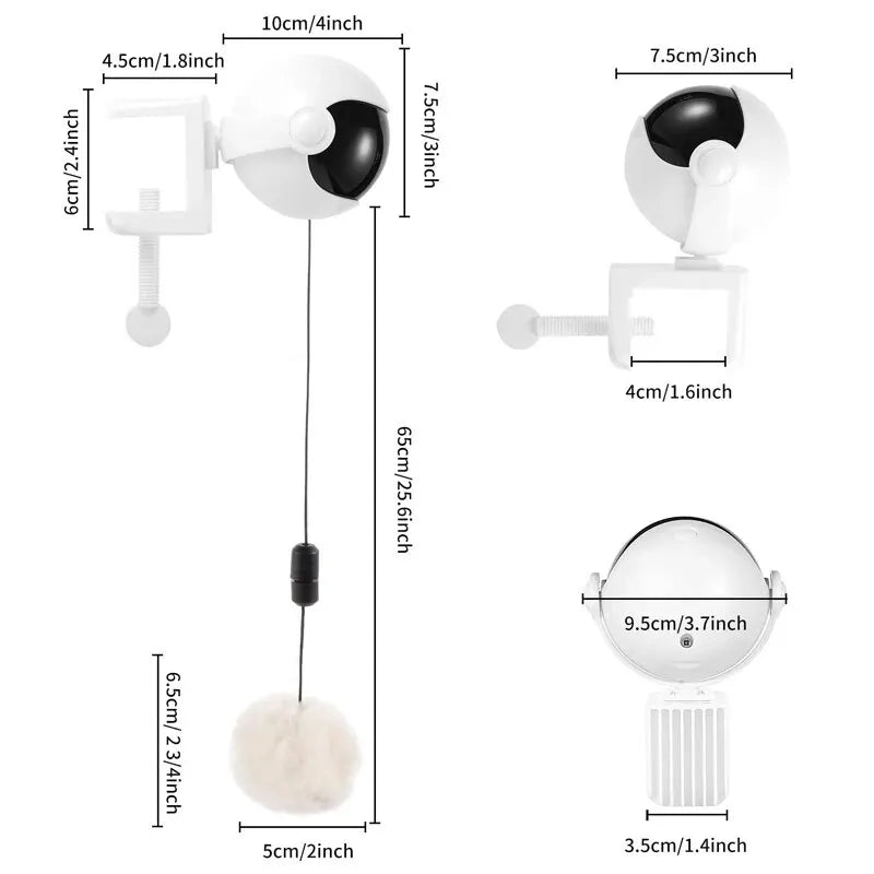 YoYo Lifting Ball Cat Toy - Electric Motion