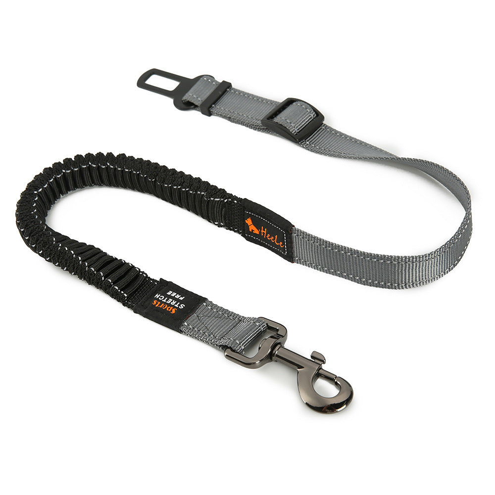 Elastic Pet Dog Car Seat Belt - Adjustable Safety Strap