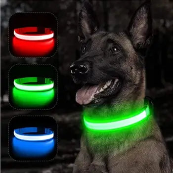 LED Dog Safety Harness; Light-Up Dog Harness for Nighttime Safety; LED Dog Harness for Nighttime Visibility