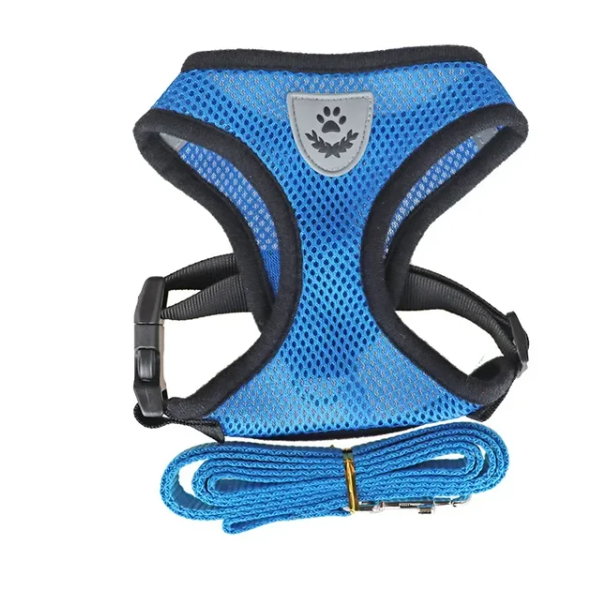 Reflective Pet Vest; Adjustable Reflective Pet Vest; Air Mesh Harness; Pet Harness with Reflective Strips; Reflective Air Mesh Pet Vest; Harness for Safety