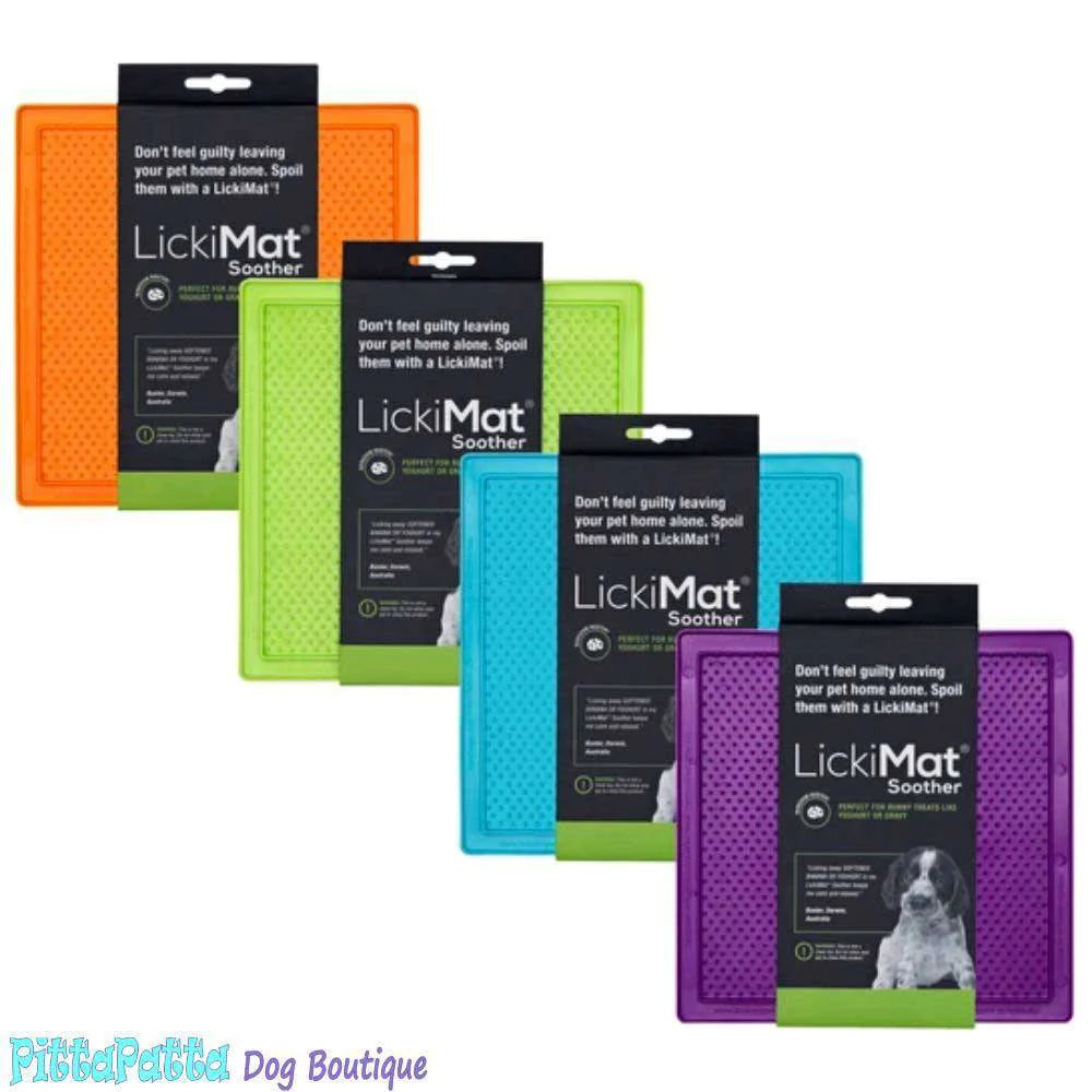 Mat for Pets; Lickimat Soother for Dogs & Cats; Slow Feeder for Pets; Treat and Calm Mat