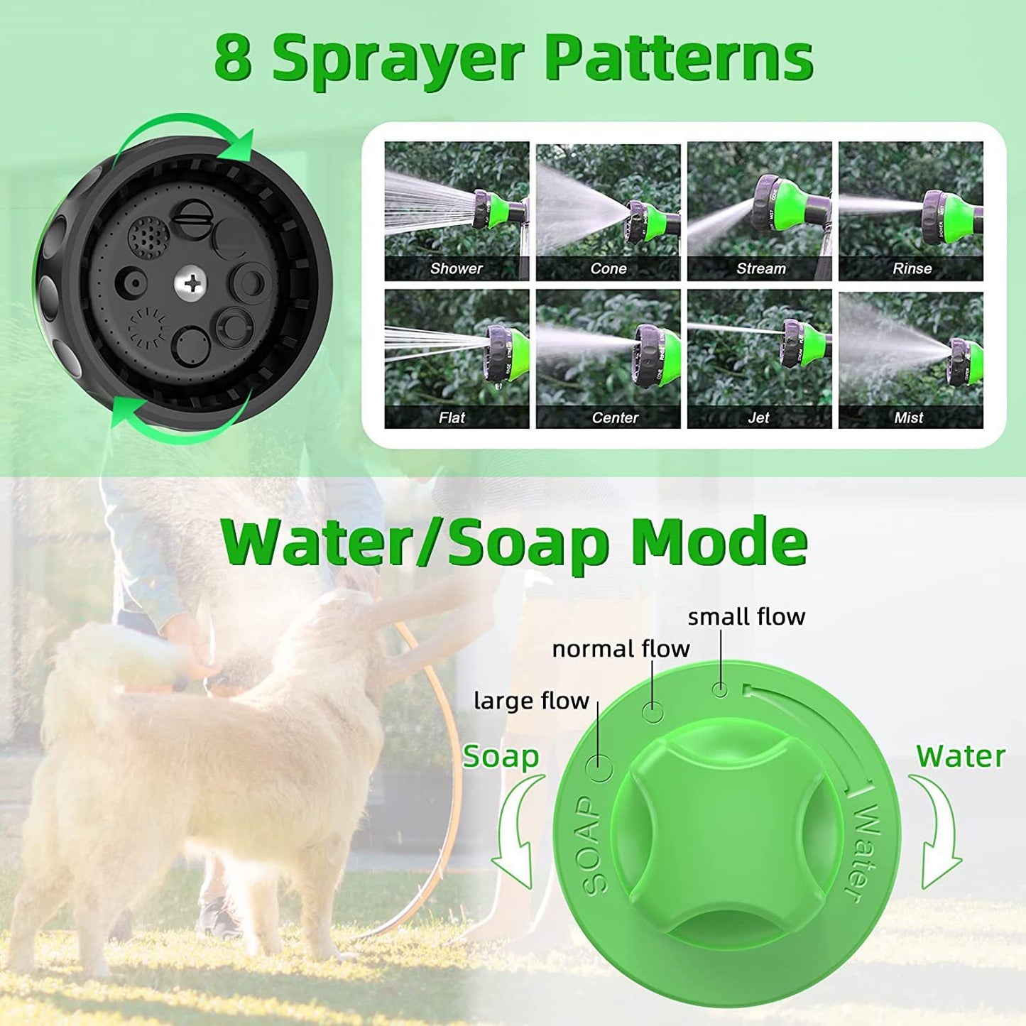 Portable Dog Washer And Shampoo Sprayer