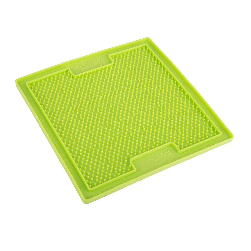 Mat for Pets; Lickimat Soother for Dogs & Cats; Slow Feeder for Pets; Treat and Calm Mat