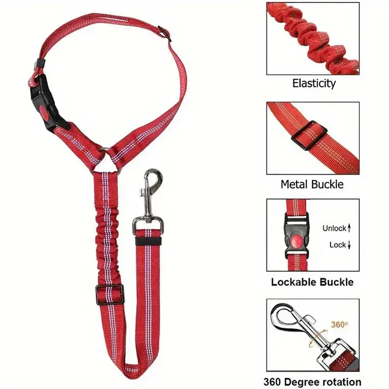  Pet Car Safety Belt;  Pet Seat Belt