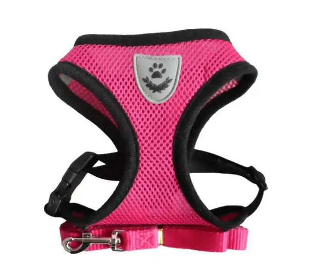 Reflective Pet Vest; Adjustable Reflective Pet Vest; Air Mesh Harness; Pet Harness with Reflective Strips; Reflective Air Mesh Pet Vest; Harness for Safety