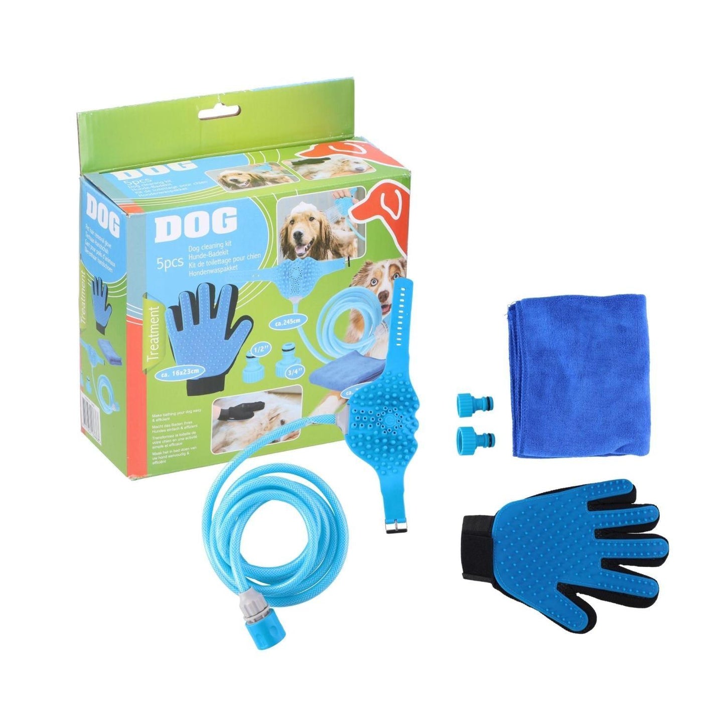 Pet Washer & Cleaner Set; Pet Washing & Cleaning Kit; Pet Treatment Washer & Cleaner; Pet Cleaning and Washing 